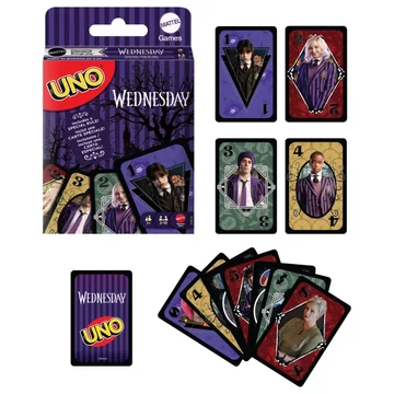 Uno: Wednesday kártyajáték