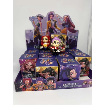 K-Pop Demon Hunters meglepetés kulcstartó – blind box (1 db)