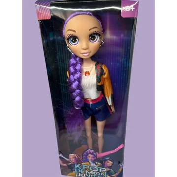 K-POP RUMI - új , gitárral 32 cm / Éneklő,világító !