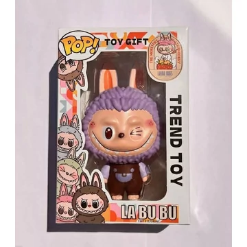 POP! Labubu műanyag játékfigura lila