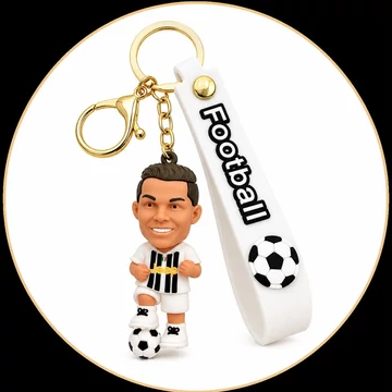 Ronaldo figura kulcstartó – tökéletes ajándék focirajongóknak