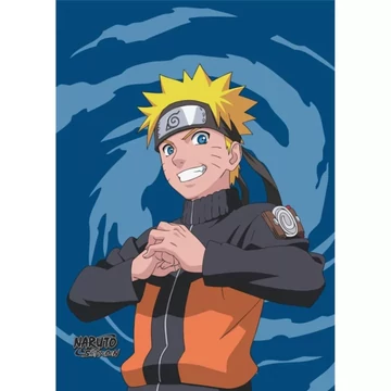 Naruto Fight Blue polár takaró 100x140cm