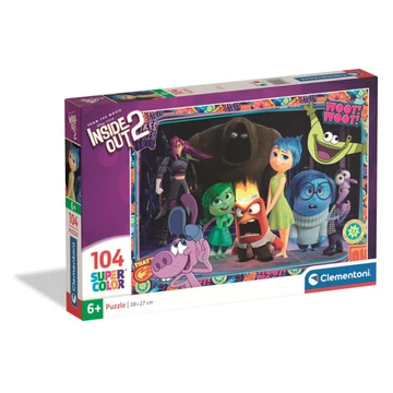 Inside Out, Disney Agymanók puzzle 104 db-os Clementoni