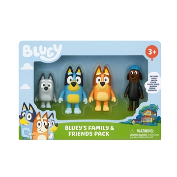 Bluey Friends Pack 4 db-os 