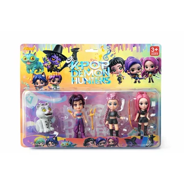 K-Pop Demon Hunters figura szett – 4 részes játékszett (3+)