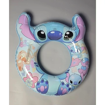 Kék, füles mintás gyerek úszógumi – Stitch mesefigura ihlette dizájnnal