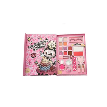 Labubu Cuki „Professional Makeup” Sminkkészlet – Rózsaszín gyerek sminkpaletta csillogó színekkel és mesés dizájnnal