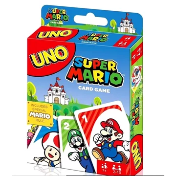 Super Mario UNO kártya