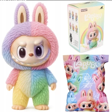 Labubu - Rainbow Dream meglepetés plüssfigura (vakdobozos)