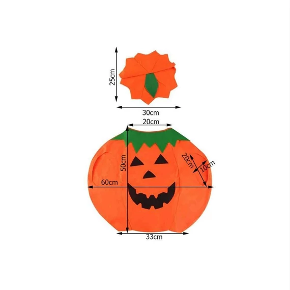 Halloween Tök Jelmez Gyermekeknek