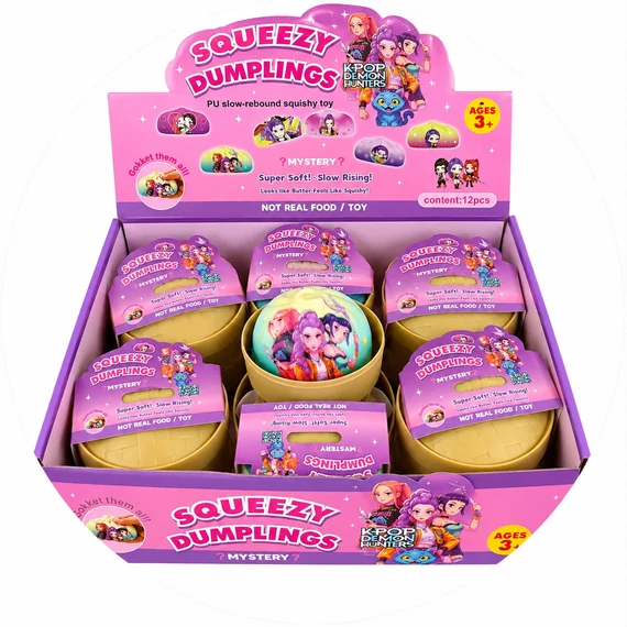 Squeezy Dumplings Mystery – KPOP Demon Hunters squishy meglepetés játék