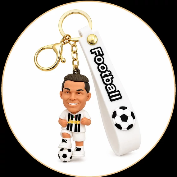 Ronaldo figura kulcstartó – tökéletes ajándék focirajongóknak