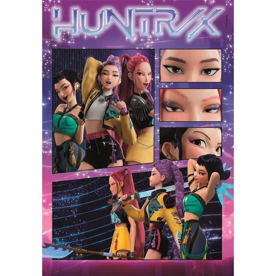 K-pop Démonvadászok Cosmic 1000 db-os Compact puzzle Clementoni