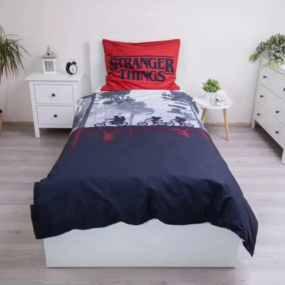 Stranger Things Upside Down Dark ágyneműhuzat 140×200cm, 70×90 cm