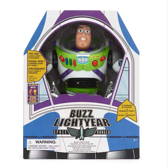 Buzz Lightyear interaktív beszélő akciófigura