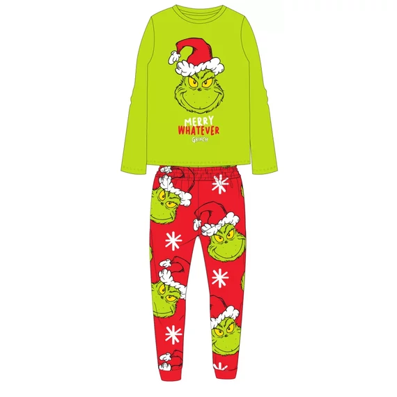 A Grincs Merry Whatever gyerek hosszú pizsama 