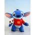Stitch focis plüss figura – piros mezben labdával 32cm
